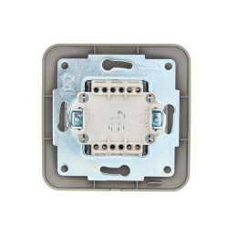 Выключатель 2-кл. 1п СП ASTI 10А IP20 в сборе платина. LEZARD 7081-3535-101