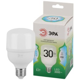 Лампа светодиодная GREEN LINE POWER T70-30W-840-E27 GL 30Вт колокол 4000К яркий свет бел. E27 Эра Б0