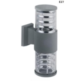 Светильник Bronx 2х60Вт E27 IP54 бра настен. Maytoni O576WL-02B