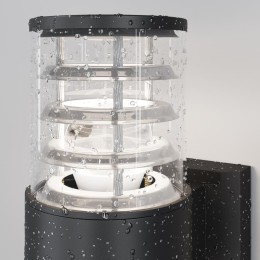 Светильник Bronx 2х60Вт E27 IP54 бра настен. Maytoni O576WL-02B