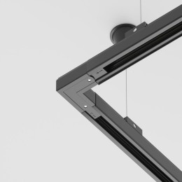 Коннектор угловой внутр. Trinity черн. Voltega TRA-VGL005CL-31B-R