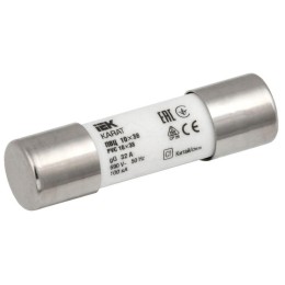 Вставка плавкая цилиндрическая ПВЦ 10х38 32А KARAT IEK MFL10-032