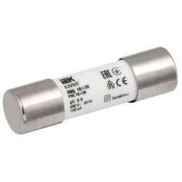 Вставка плавкая цилиндрическая ПВЦ 10х38 8А KARAT IEK MFL10-008