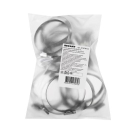 Хомут червячный 60-80/12-0.8мм нержавеющая сталь W2 (уп.25шт) Rexant 07-0760-12