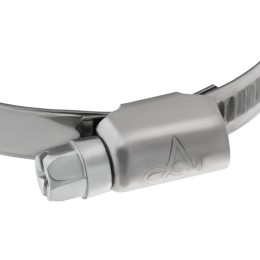 Хомут червячный 60-80/9-0.6мм нержавеющая сталь W2 (уп.25шт) Rexant 07-0760