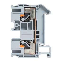 Колодка клеммная 6 Push-in пружинная сер. EKF PIT-6