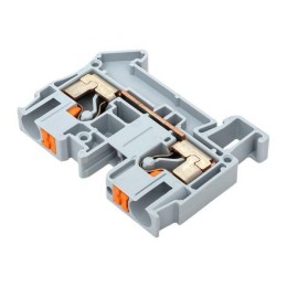 Колодка клеммная 6 Push-in пружинная сер. EKF PIT-6