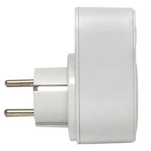 Блок розеточный 1-м ОП SB-01 16А IP20 (розетка 2P+E + 2 разъема USB 5В 2.1А) бел. PROxima EKF SB-01