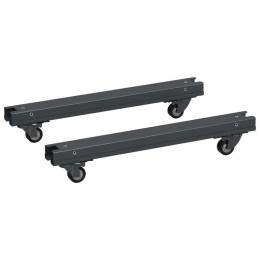 Комплект роликов для шкафа шир. 800мм черн. LINEA S ITK LS-SRS05-800