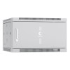 Шкаф телекоммуникационный настенный SH-05F-6U60/60m 19дюйм 6U 600х600х368мм дверь метал. RAL 7035 се