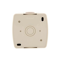 Выключатель 2-кл. ОП Nata 10А IP20 крем. LEZARD 710-0300-101