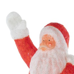 Фигура светодиодная акриловая "Санта Клаус" 130х210см 4400LED бел. 100Вт 24В IP65 понижающ. трансф.