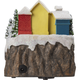 Светильник музыкальный 95 074 NSL-59 снеговик и новогодний поезд NAVIGATOR 95074