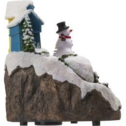 Светильник музыкальный 95 074 NSL-59 снеговик и новогодний поезд NAVIGATOR 95074