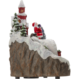 Светильник музыкальный 95 075 NSL-60 Дед мороз и новогодний поезд NAVIGATOR 95075