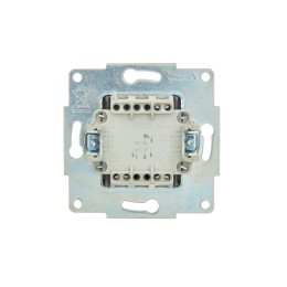 Выключатель 2-кл. 1п СП ASTI 10А IP20 механизм бел. LEZARD 7081-0288-101