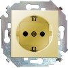 Розетка 1-м СП Simon 15 16А IP20 250В с заземл. винтов. клеммы механизм сл. кость Simon 1591432-031