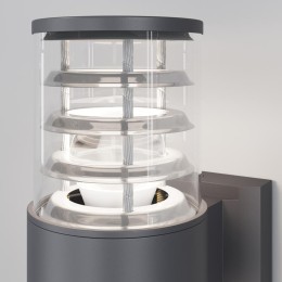 Светильник Bronx 2х60Вт E27 IP54 бра настен. Maytoni O576WL-02GR