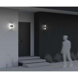 Светильник Bronx 2х60Вт E27 IP54 бра настен. Maytoni O576WL-02GR