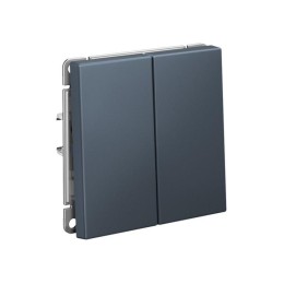 Выключатель 2-кл. ArtGallery 10AX быстрозажим. клем. механизм грифель SE GAL000751S