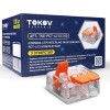 Клемма строительно-монтажная СМК компактная 221-413 PCT-413 3-проводная TOKOV ELECTRIC TKE-PCT-413/C