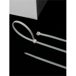 Хомут кабельный 4.8х500 нейл. бел. (уп.100шт) IEK UHH31-D048-500-100