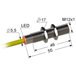 Выключатель бесконтактный PS2-12M55-6B11-K МЕГА-К A8010-T48443686