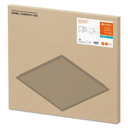 Светильник светодиодный Compact PL COMP ДВО-33Вт 600х600 33Вт 840 4000К 3630лм 600В IP40/IP20 CRI80