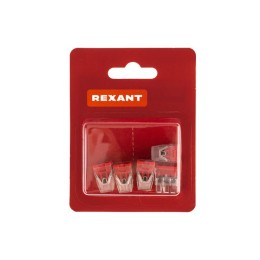 Экспресс-клемма строительно-монтажная СМК 2273-206 6-проводная 0.5-2.5кв.мм прозр. блистер (уп.5шт)