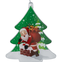 Гирлянда светодиодная "Бахрома" "Звезды и елки" 95 028 NGF-D037-05 3х0.6м CW IP20 Navigator 95028