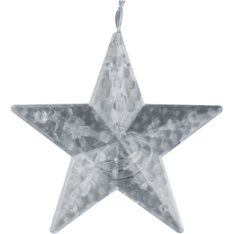 Гирлянда светодиодная "Бахрома" "Арка звезды" 95 033 NGF-D038-01 2.5х0.8м CW IP20 Navigator 95033