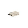 Медиаконвертер из UTP 100/1000Мбит/с в WDM LFP SM SC Tx:1310/Rx:1550 18дБ до 20км NIKOMAX GL-MC-UTPF