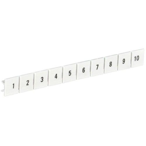 Маркеры для КПИ-10кв.мм с нумерацией №№ 1-10 IEK YZN11M-010-K00-10