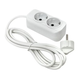 Удлинитель 2х2м с заземл. 16А IP20 Эксперт 3.0кВт ПВС 3х1 EKF UBA16-310-2-02