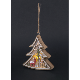 Гирлянда светодиодная "Игрушка елочка" 95 053 NGF-D045-04 Navigator 95053