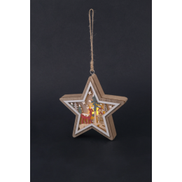 Гирлянда светодиодная "Игрушка звездочка" 95 054 NGF-D045-05 Navigator 95054