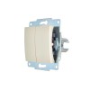 Выключатель 2-кл. 1п СП ASTI 10А IP20 механизм крем. LEZARD 7081-0388-101