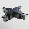 Коннектор Х-образный Trinity черн. Voltega TRA-VGL005CX-31B