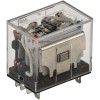 Реле РЭК 77-4(LY4) 10А 12В AC с индикацией IEK RRP10-4-10-012A-LED