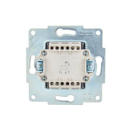 Выключатель 2-кл. 1п СП ASTI 10А IP20 механизм платина. LEZARD 7081-3588-101