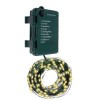Гирлянда "Роса" DC-G06-120Y 120 microLED 12.1м. 8реж. 3хAA желт. ФАZА 5059634