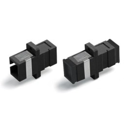 Адаптер оптический проходной SC-SC MM simplex FA-P01Z-SC/SC-N/BK-BK Hyperline 442992