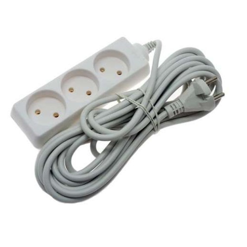 Удлинитель 3х5м без заземл. 10А IP20 Standart S-CD3-5 Uniel 02860
