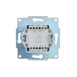 Выключатель 2-кл. 1п СП ASTI 10А IP20 механизм черн. бархат LEZARD 7081-4288-101