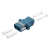 Соединитель проходной LC-LC duplex SM (для одномодового кабеля) корпус пластмассовый (SC Adapter Sim