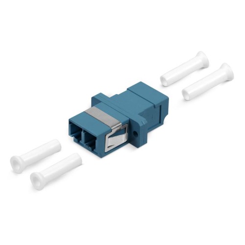 Соединитель проходной LC-LC duplex SM (для одномодового кабеля) корпус пластмассовый (SC Adapter Sim