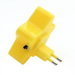 Светильник светодиодный NL-240 "Звезда" 220В ночник с выкл. желт. Camelion 13815