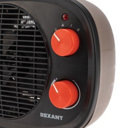 Тепловентилятор электрический настольный 2кВт со спиральным нагревательным элементом черн. Rexant 60