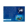 Гирлянда "Бахрома" светодиодная ULD-B3010-200/SWK BLUE IP67 со статическим свечением 3м соединяемая