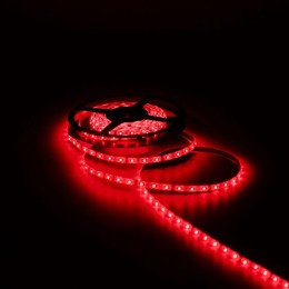 Лента светодиодная Black 2835/60-SMD 4.8Вт/м красн. IP66 210лм/м 12В (блист.5м) GAUSS 311000705